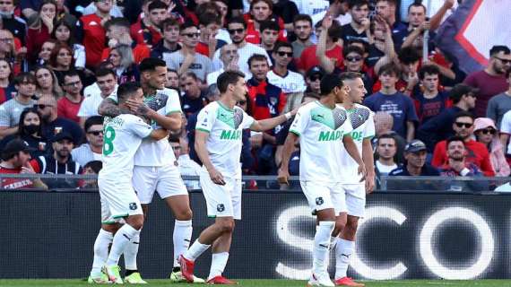 Genoa Sassuolo 2-2 FINALE: pari tra i rimpianti per i neroverdi