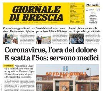 Giornale di Brescia: "Niente partita col Sassuolo. Cellino contro la Lega"