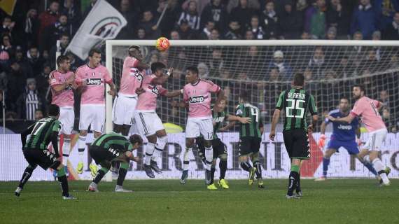 Sassuolo Juventus precedenti e curiosità: una vittoria e tante critiche sceme