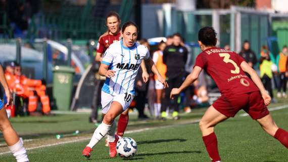 Roma Sassuolo Femminile Coppa Italia 3-0 FINALE: sogno interrotto in semifinale