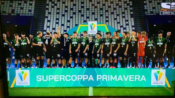 LA SUPERCOPPA PRIMAVERA È NEROVERDE! IL SASSUOLO SCRIVE LA STORIA!