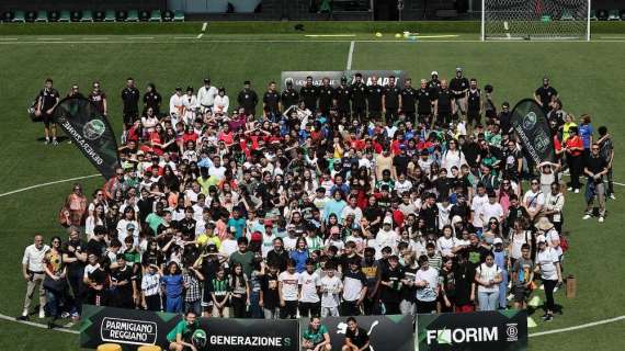 Al Mapei Football Center l'ultima festa del Progetto Scuole di Generazione S Sassuolo