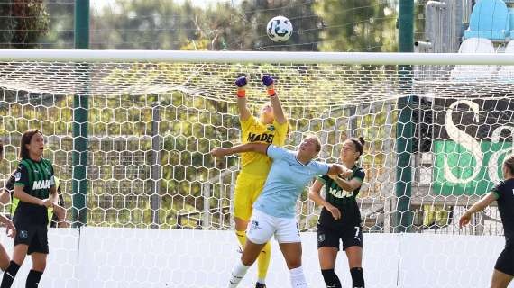 VIDEO - Lazio Sassuolo Femminile highlights 3-2: non bastano Fisher e Chmielinski