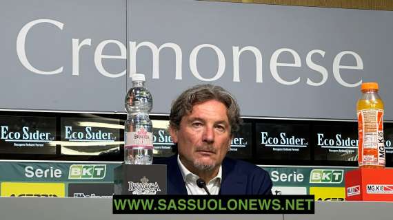 SN - Stroppa conferenza stampa post Cremonese Sassuolo: "Prova di assoluto valore"