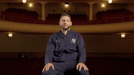 Berardi: "I tifosi e la famiglia Squinzi mi sono stati vicino. Ho suonato la Coppa in testa a Pieragnolo"