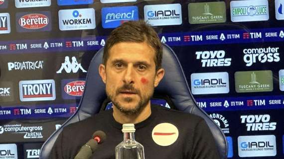 Conferenza Dionisi: "Non siamo il solito Sassuolo. Il gol iniziale poteva tagliarci le gambe"