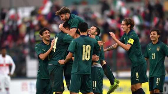 Italia-Svizzera Under 20 4-2: Raspadori entra e serve un assist