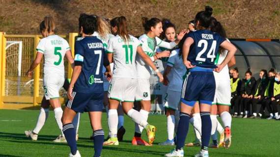 Como Sassuolo Femminile 1-1 FINALE: neroverdi eliminate dalla Coppa Italia