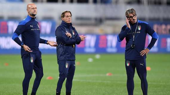Lombardo, collaboratore di Mancini, in tribuna per Sampdoria-Sassuolo