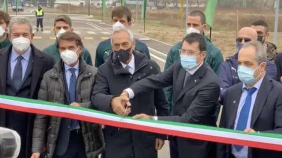 Sassuolo inaugurazione via Giorgio Squinzi e il campo sportivo Adriana Spazzoli - VIDEO e FOTO