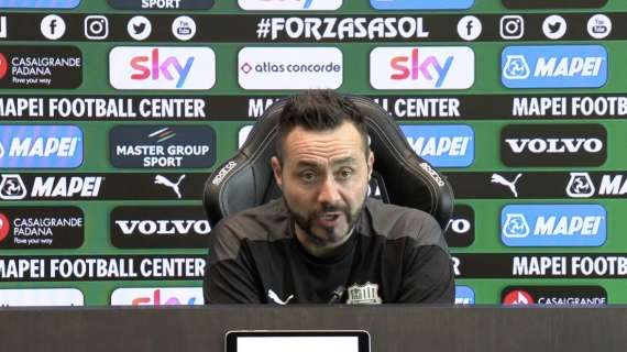 De Zerbi conferenza stampa Verona Sassuolo: "Il calcio è un circo" VIDEO