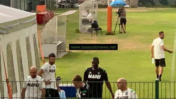 SN - Obiang a Vipiteno: primo allenamento con il Sassuolo - VIDEO