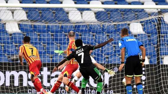 Sassuolo Lecce highlights: gol di Caputo, Berardi, Boga, Muldur, Lucioni e Mancosu - VIDEO