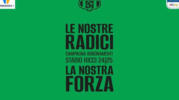 Abbonamento stadio Ricci per il Sassuolo Femminile e la Primavera: i dettagli