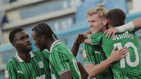 Sassuolo Calcio news oggi: neroverdi ai 16esimi di Coppa e Berardi fa 400