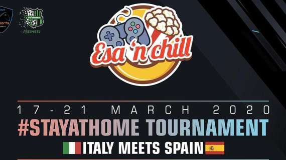 Sassuolo eSports: partito il torneo #StayAtHome: Italy meets Spain