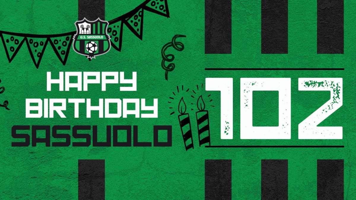 Sassuolo Calcio compie 102 anni di storia. Gli auguri di Magnanelli VIDEO