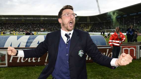 Sassuolo, 8 volte su 20 da primato. Inzaghi e Grosso volano ma il campione è Di Francesco