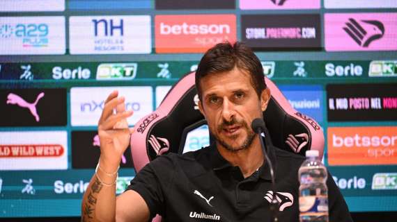 Dionisi pre Sassuolo: "Dobbiamo essere quasi presuntuosi di potercela giocare. Forza Palermo"