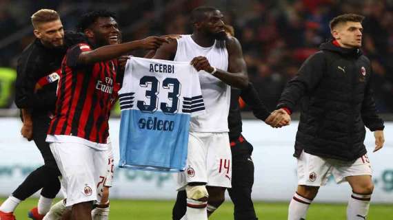 Bakayoko e Kessie irridono Acerbi, scoppia il caso al termine di Milan-Lazio