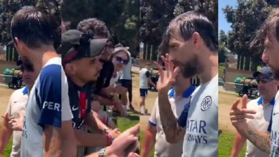 VIDEO - Acerbi contro un tifoso del PSG: "Sono matto, ti sfondo di botte"