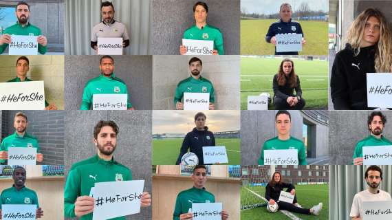 Sassuolo Calcio, l'8 marzo e la campagna #HeforShe - VIDEO