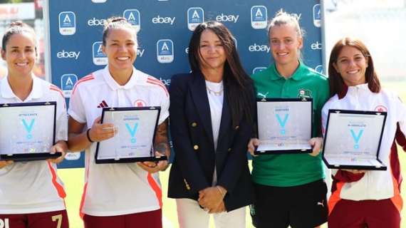 Solene Durand premiata prima di Roma-Sassuolo Femminile: il motivo