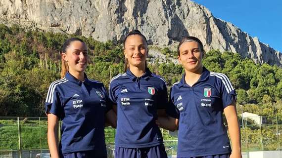 Francesca Randazzo, Caterina Venturelli e Giulia Guerzoni dal Sassuolo all'Europeo Femminile U17