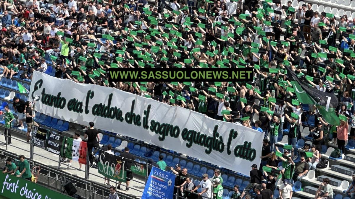 Sassuolo-Lecce, i tifosi organizzano una nuova coreografia: i dettagli