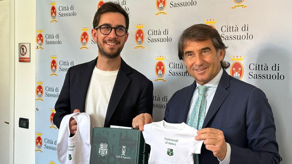 SN - Sassuolo, cresciamo insieme: club e Comune accolgono i nuovi nati con un baby kit
