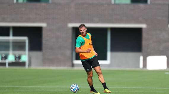 Allenamento Sassuolo, subito in campo per preparare il Bari. Domani le parole di Grosso