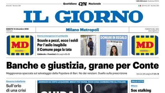 Il Giorno: "Milan, la via Emilia ti porta fortuna"