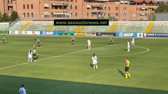 Sassuolo Sampdoria Femminile 2-0: tre vittorie su tre per le neroverdi