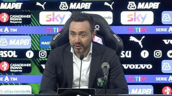 Conferenza De Zerbi: "Grande partita. Abbiamo fatto di più dell'Inter"