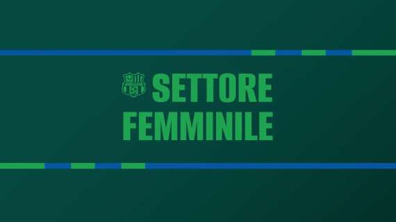 Giovanili Sassuolo Femminile: tre convocate al Female Football Tournament con l'Italia