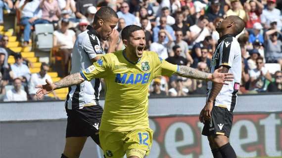 Sassuolo contro la bestia nera Udinese ma in Friuli i neroverdi hanno fatto festa