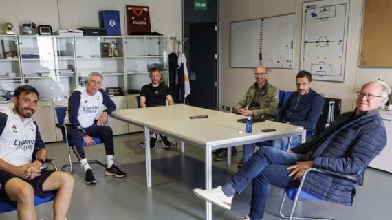 Alessio Dionisi in visita ad Ancelotti a Madrid insieme a Falcao: i dettagli