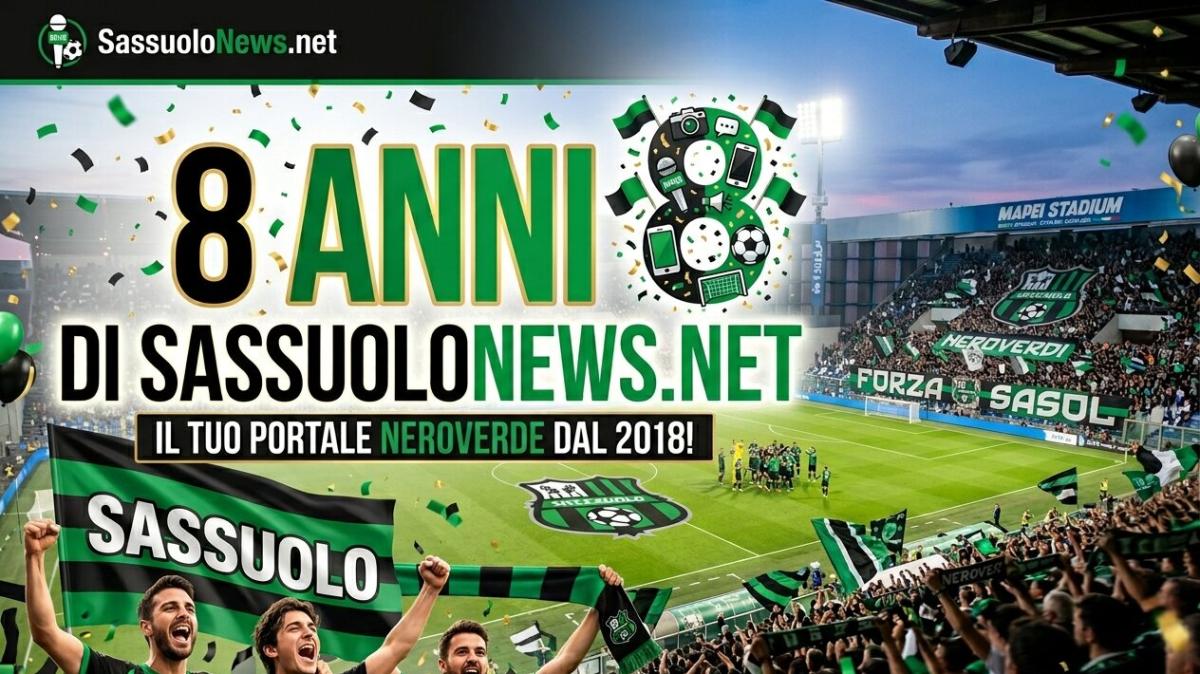 SassuoloNews.net compie 8 anni. E vogliamo continuare a rompere le scatole ancora a lungo!