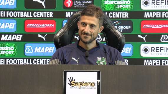 Dionisi conferenza stampa Sassuolo Sampdoria: ”Tutti allineati” VIDEO