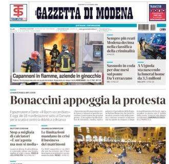 Gazzetta di Modena: "Corradini: 'Sassuolo forte ma vulnerabile'"
