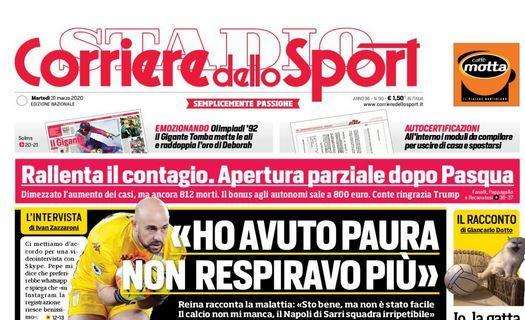 Prima pagina Corriere dello Sport: "Fateci giocare"