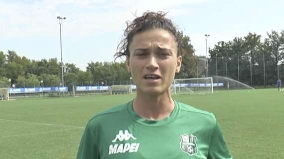 Sassuolo Femminile, Pirone: "Far bene e segnare tanti gol. Qui come a casa"