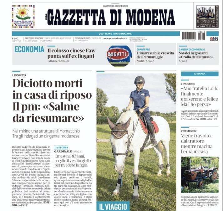 Gazzetta di Modena: "Sassuolo, allarme in difesa. E ora il test Lukaku-Lautaro"