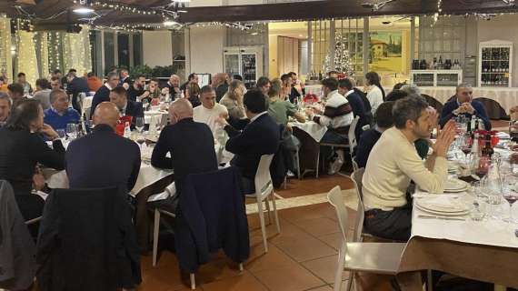 Giovanili Sassuolo, ieri la cena di auguri allo Sporting Club: i dettagli