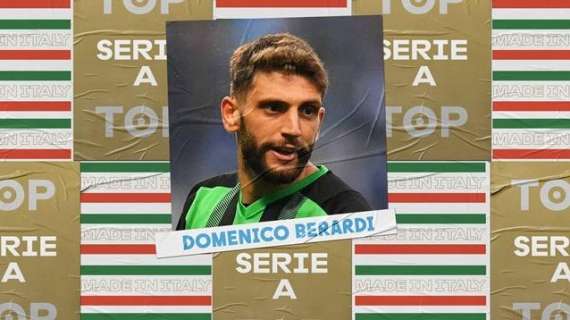 Berardi miglior italiano della 37ª di Serie A: la decisione della Lega