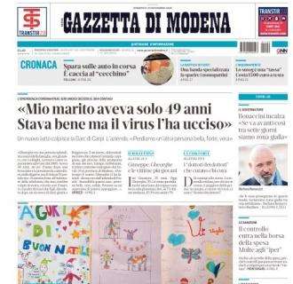 Gazzetta di Modena: "Mister De Zerbi: 'Solo cadendo si diventa grandi'"