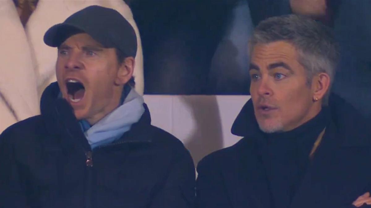 Como-Sassuolo, ieri al Sinigaglia anche Michael Fassbender e Chris Pine