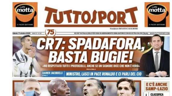 L'apertura di Tuttosport sulla ripresa della Serie A: "Finalmente!"