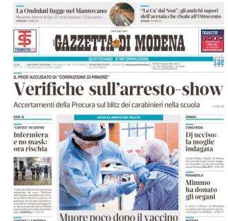 Gazzetta di Modena: "Berardi: Se una big chiama adesso mi sento pronto"
