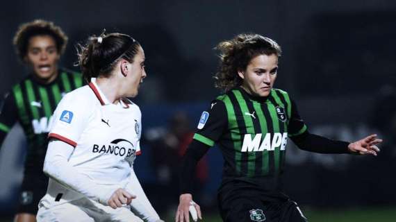 Sassuolo Milan Femminile 2-3 FINALE: ko in rimonta, sarà poule scudetto